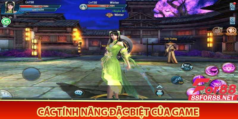 Các Tính Năng Đặc Biệt của Game